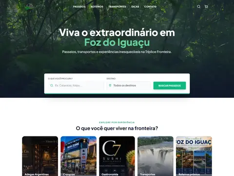 Site Fronteira Explorer